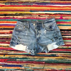 Jean shorts